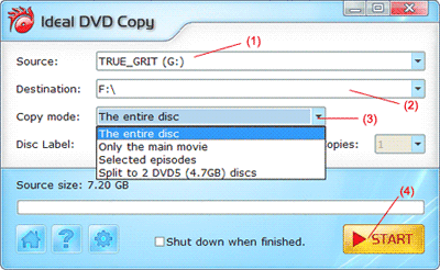 how to copy dvd to hard drive by Ideal DVD Copy